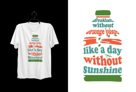 Bottle Vector Typography: A Modern T-Shirt Design Asset