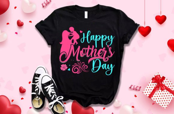 Happy Mother's Day T Shirt Design 3: A Typography Masterpiece