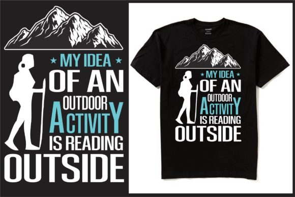My Idea of an Outdoor T-Shirt Design: A Designer's Asset