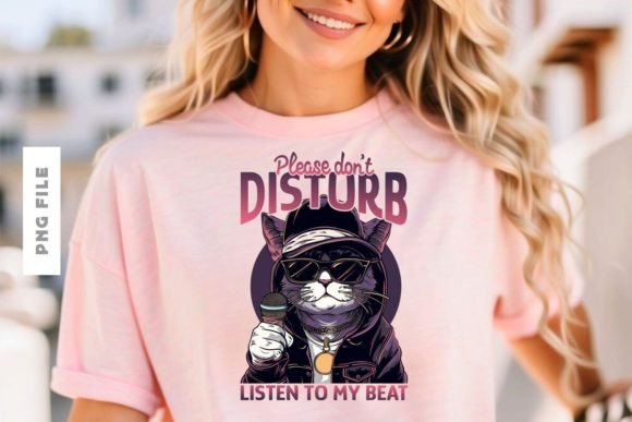 Please Don't Disturb T-shirt Design: A Creative Asset for Modern Brands