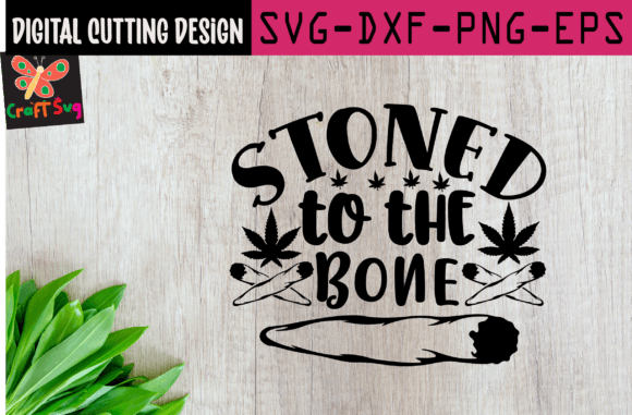 Stoned to the Bone SVG: Creative Design Applications