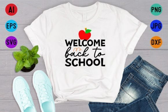Welcome Back to School T-Shirt Design: Elevate Your Visual Branding